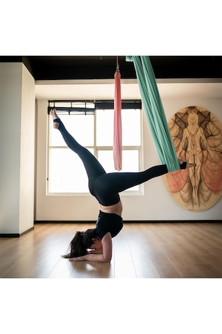 Avessa Yg-fly Yoga Hamak Yeşil Açık Gri
