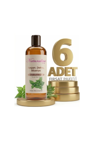 Naturalive Tüm Saçlar İçin Şampuanı 6x500 Ml