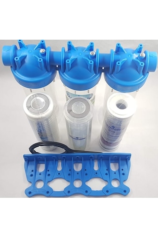 Atlas 10'' Housing 3'Lü Kuyu Suyu Filtre Bina Girişi Daire Girişi