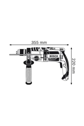 Bosch Professional GSB 20-2 Darbeli Matkap - 060117B400