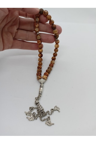 Balık Hediyelik Tibet Akik Taşı Doğaltaş Tespih- Mdl-1037