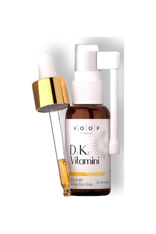 Voop Vitamin D3K2 Sprey Damla 20 ML
