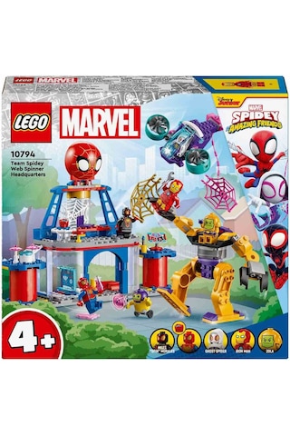 LEGO® Spidey Takımı Ağ Örücü Karargahı 10794 4+ Yaratıcı Oyuncak Yapım Seti - 193 Parça