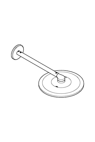 Grohe Rainshower Smartactive 310 Tepe Duşu Seti 430 Mm, 2 Akışlı - 26475dl0