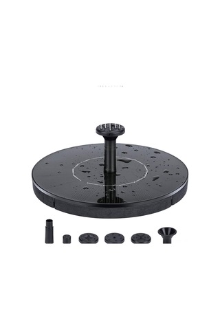 Dofolink Güneş Enerjili Sapa 18cm - 50cm Maksimum Yükseklik, 210l/h Debi, Çok Kristal Güneş Paneli, Bahçe Havuzları İçin Süzgünsüz Abs Malzeme