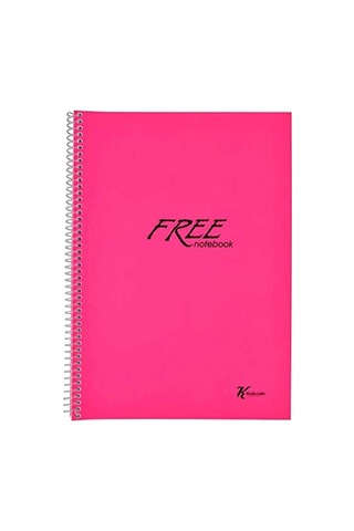 Keskin A4 80 Yp.düz Pp Kapak Free Defter