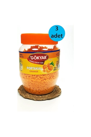 3 Adet Portakal Aromalı Toz Içecek Oralet 3x350 Gr 1050 ML