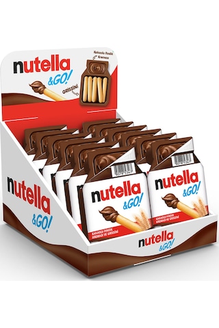 Nutella&go Kakaolu Fındık Kreması Ve Grissini 28 Gr - 12 Adet