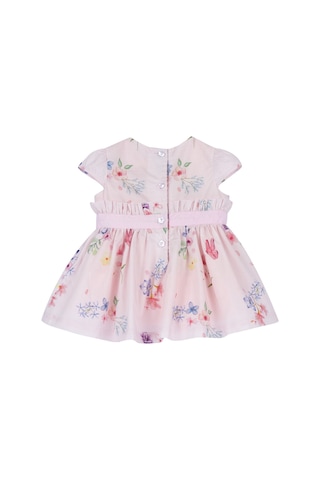Chicco Kız Bebek Kısa Kollu Elbise 09101841000000 000011 Pembe
