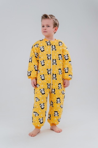 Erkek Bebek 2.5 Tog Desenli Uyku Tulumu 2 Yaş Sarı