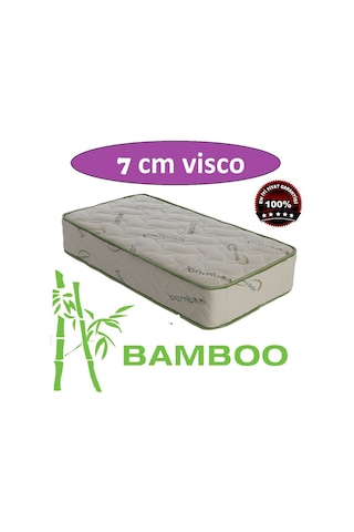90 x 200 Visco Yatak 7 Cm Visco Ortopedik Yatak 90*200 Bamboo