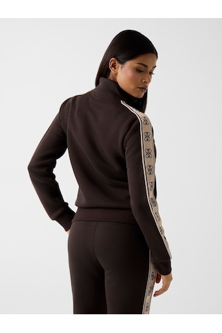 Guess Kadın Sweatshirt V2yq16kb3p2 Koyu Kahverengi