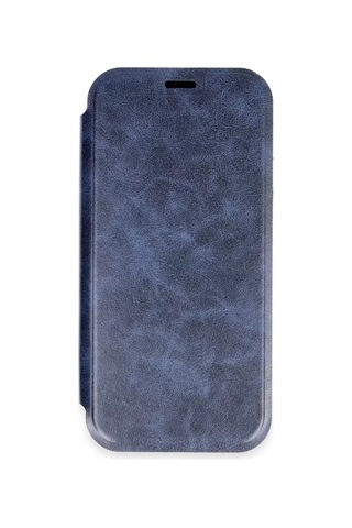Apple Uyumlu - iPhone 16 Pro Max Kılıf Flip Cover - Lacivert Diğer