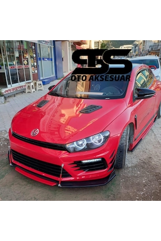 Volkswagen Scirocco Uyumlu Piano Black Kaput Üstü Havalandırma Izgarası