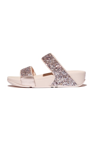 Roncato C33 Nude Rose Mix Terlik Kadın Diğer Je5-c33/c55 Fitflop Lulu Multi-tonal Glitter Slides Ten