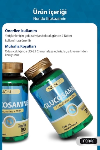 Nondo Glucosamine 180 Tablet