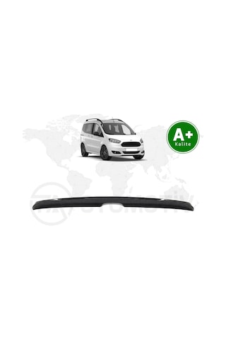 Ford Courier Bagaj Üstü Spoiler Parlak Siyah Piano Black 2014 - 2023 Model