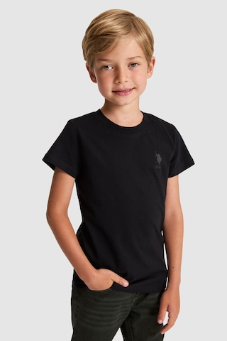 U.S. Polo Assn. Erkek Çocuk Siyah Tişört Basic 50325555-vr046