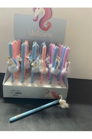 Flamingo Tükenmez Kalem Beyaz Siyah