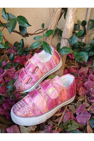 Scarpe Magiche Pembe Pile Kız Çocuğu Ayakkabısı Işıklı 31-35 Numara Arası Işıksızdır Pembe