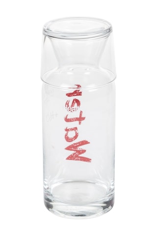 Mudo Home Water Kırmızı Kapaklı Başucu Sürahisi - 700 Ml