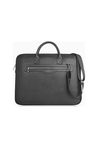 Cengiz Pakel Unisex Hakiki Deri Evrak&laptop Çantası 1712 - Siyah 1712-siyah