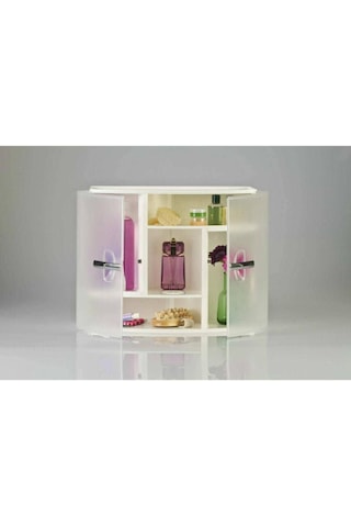 Primanova 094 Lüx Şeffaf Banyo ve Ecza Dolabı