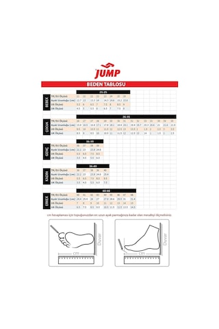 Jump 27722 Unisex Basketbol Ayakkabı Ckr00332 Siyah - Kırmızı Beyaz - Kırmızı