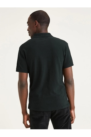 Dockers T3 Polo Mıneral Black Erkek Yeşil T-shirt - A1159