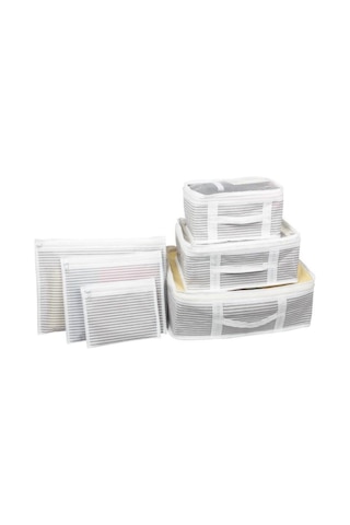 Bavul Seyahat Çantası Çanta içi Düzenleyici Organizer 6 Lı Set
