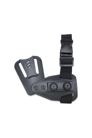 Black Grips Polimer Alçak Taşıma Bacak Kılıfı Aparatı // Siyah Siyah