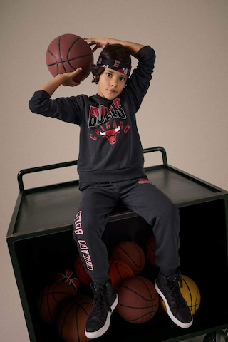 Defacto Erkek Çocuk Nba Chicago Bulls Kapüşonlu Sweatshirt F4086a825auar31 Antrasit