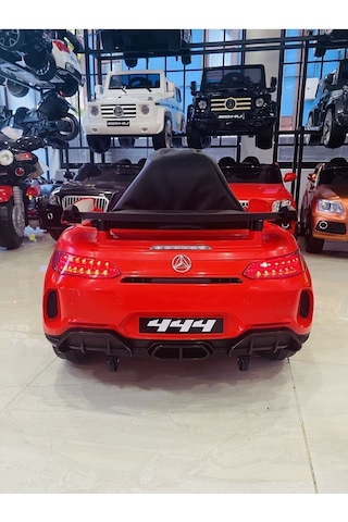 Mercedes 12 Volt Uzaktan Kumandalı Gt Akülü Araba 0-5 Yaş Kırmızı