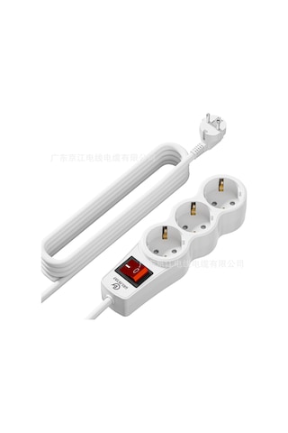 Joyjadehub Anahtar Koruma Kapağına Sahip 3 Konumlu Avrupa