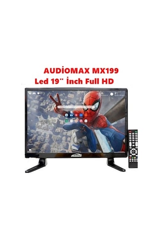 Audiomax Mx199 Led 19" İnch Full Hd Rf Usb Vga Hdmi