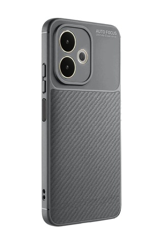 Oppo A5 Pro 4g Kılıf Auto Focus Karbon Kapak - Gri