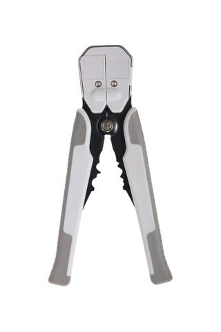 Neevoyu Meterk Jx-1301 Gri Çok Fonksiyonlu Tel Soyucu: Otomatik Soyma, Kesme Ve Presleme - Çelik Ağzı, 0.2-6.0mm Tel Uyumlu Gri
