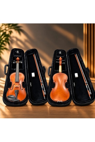 Sıwa Svl144 4/4 Tam Boy Keman Taşıma Çantası, Yay, Reçine,susturucu,yedek Tel Full Set