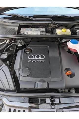 Audi A4 B7 Motor Koruma Kapağı Logo