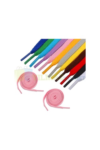 Spor Ayakkabı Bağcığı Yassı 120 Cm 1 Çift