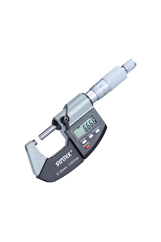Syntek Dijital Mikrometre 0-25 MM 0.01 MM
