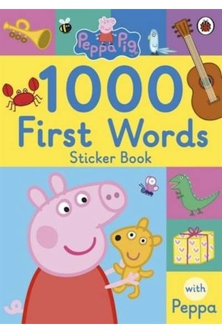 Peppa Pig: 1000 First Words Sticker Book - Peppa Pig - Ladybirds