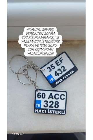 Motorsiklet Kişiye Özel Isimli Motor Plakalik Anahtarlık - Hediyelik Anahtarlık