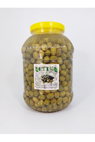 Etik Yerli Ürünler İzmir Çili Cinsi Kırma Tatlanmış Zeytin 5 KG