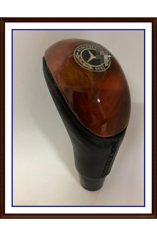 Ahşap Vites Topuzu Mercedes W210 W202 W203 W 220 W221 W205 Ml 420 Ml 55 Ahşap Deri Ahşap