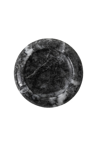 Round Mermer Küllük Siyah