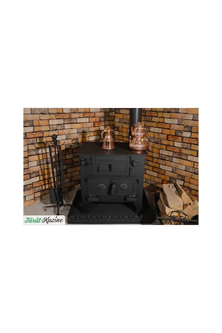 Karadeniz Kuzinesi 70 55 Cm - 50 50 Fırın Ölçüsü - Odun Yakıtlı- 2 Mm Gövdeli-küllüksüz