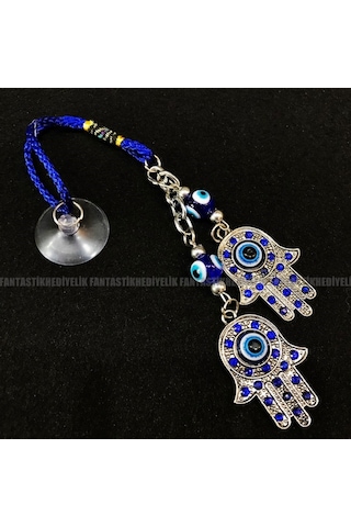 Fatmanın Eli Nazar Araba Hediyesi Vantuz Otomobil Dikiz Ayna Süsü (387788870)