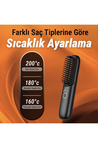 Veryfit Elektrikli İyonik Bakımlı Seramik Kaplama Şarjlı Saç Düzleştirici