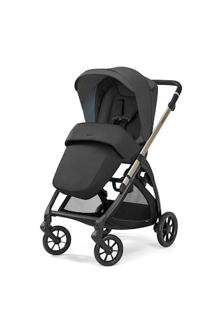 Inglesina Electa+ Tek El Tek Hamle İle Katlanıp Açılan Çift Yön Bebek Arabası Black